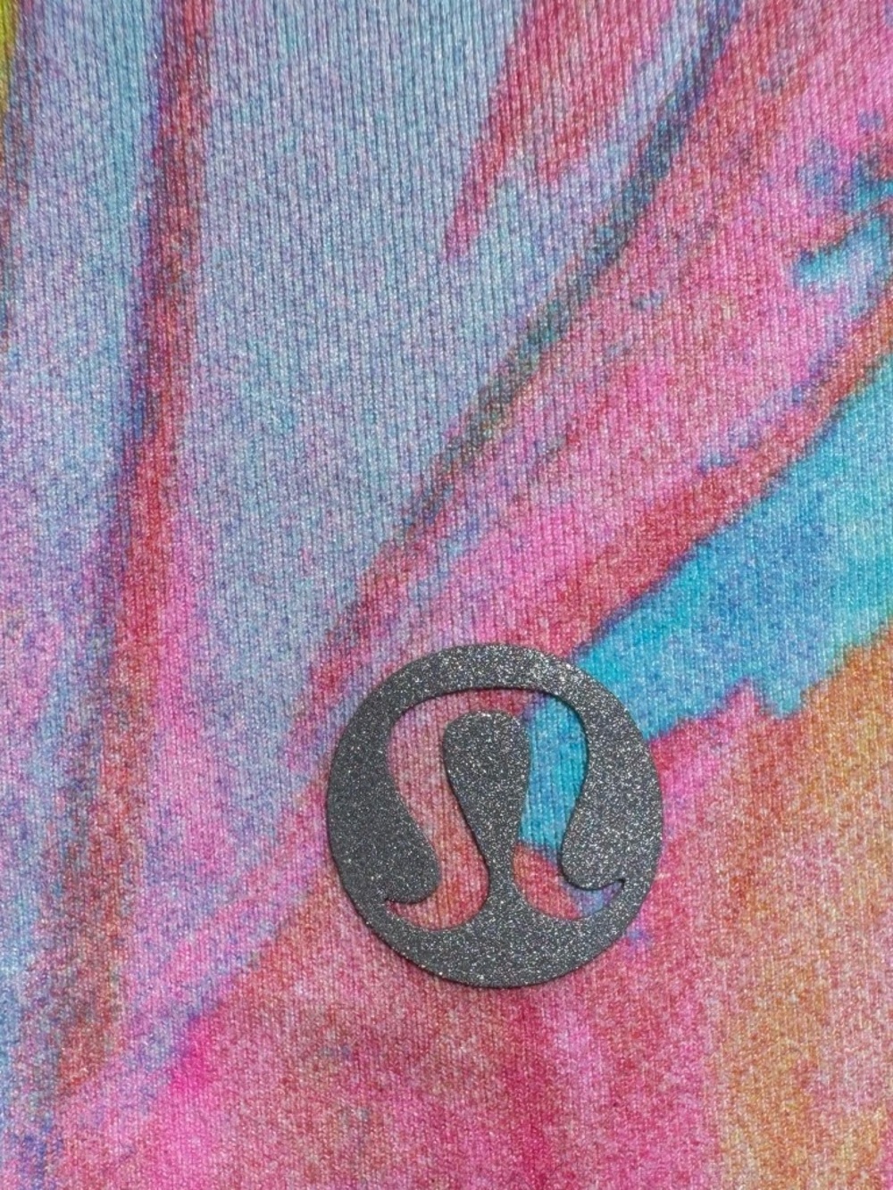 Lululemon colorful Marble Print Leggings 25” inseam - Picture 3 of 5
